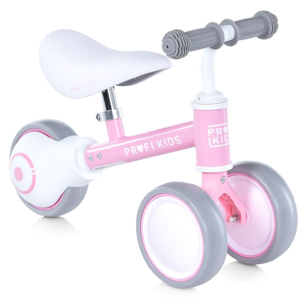 Беговел детский PROFI KIDS от 1 года трехколесный 6" Розовый (BT-168-B-48)