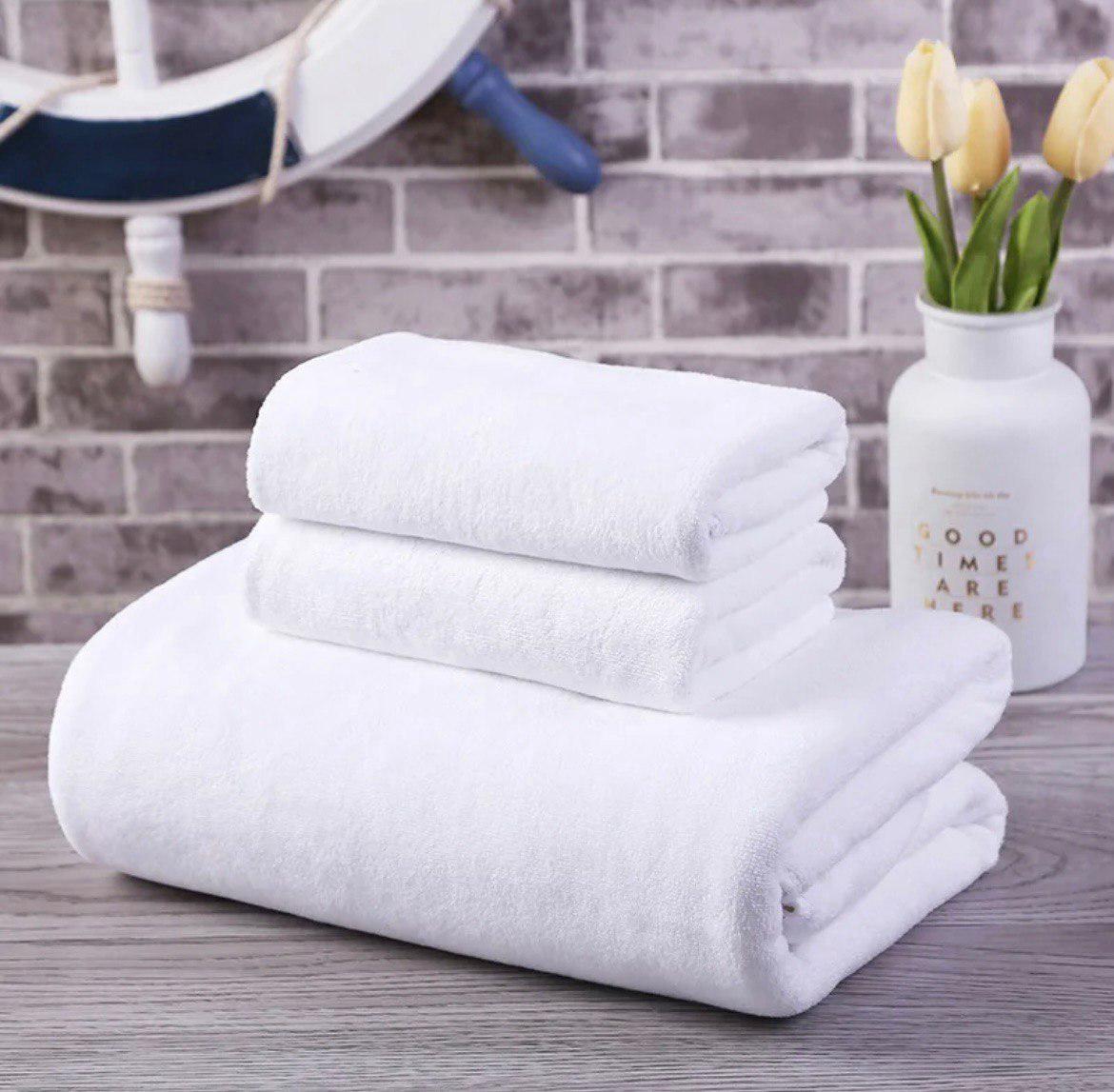 Набор полотенец Empire LUX 3в1 140х70 см/80х40 см/80х40 см Белый (NR3in1HotelWhiteLuх) Набор полотенец Empire LUX 3в1 140х70 см/80х40 см/80х40 см Белый (NR3in1HotelWhiteLuх)