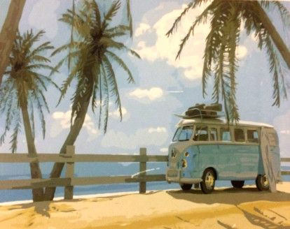 Картина по номерам Brushme Маями (GX21683)