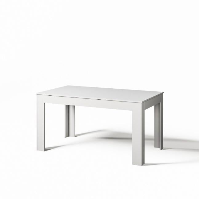 Стол обеденный прямоугольный Мир Мебели Прага ДСП 1,4 м Белый