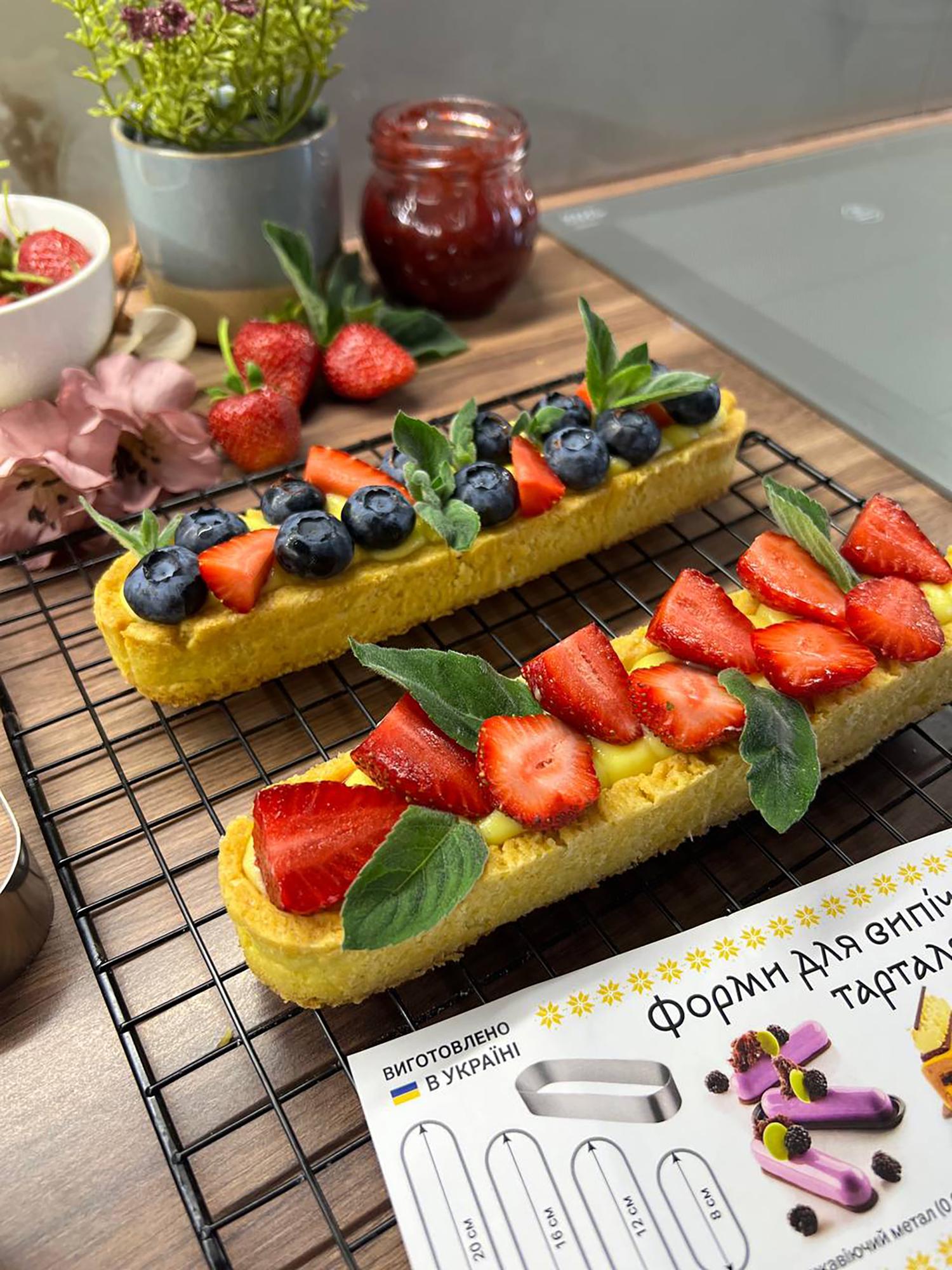 Набір формочок для еклерів/тістечок та тарталеток 4 шт. 20х4х2,5 см - фото 31 Набір формочок для еклерів/тістечок та тарталеток 4 шт. 20х4х2,5 см - фото 31