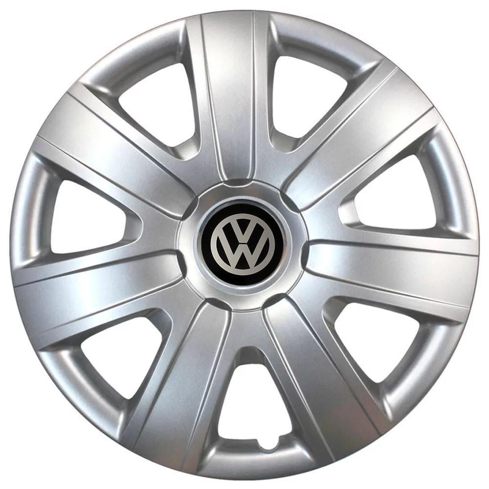 Колпаки SJS 325 с логотипом Volkswagen R15 4 шт. Серебристый (2654558449)
