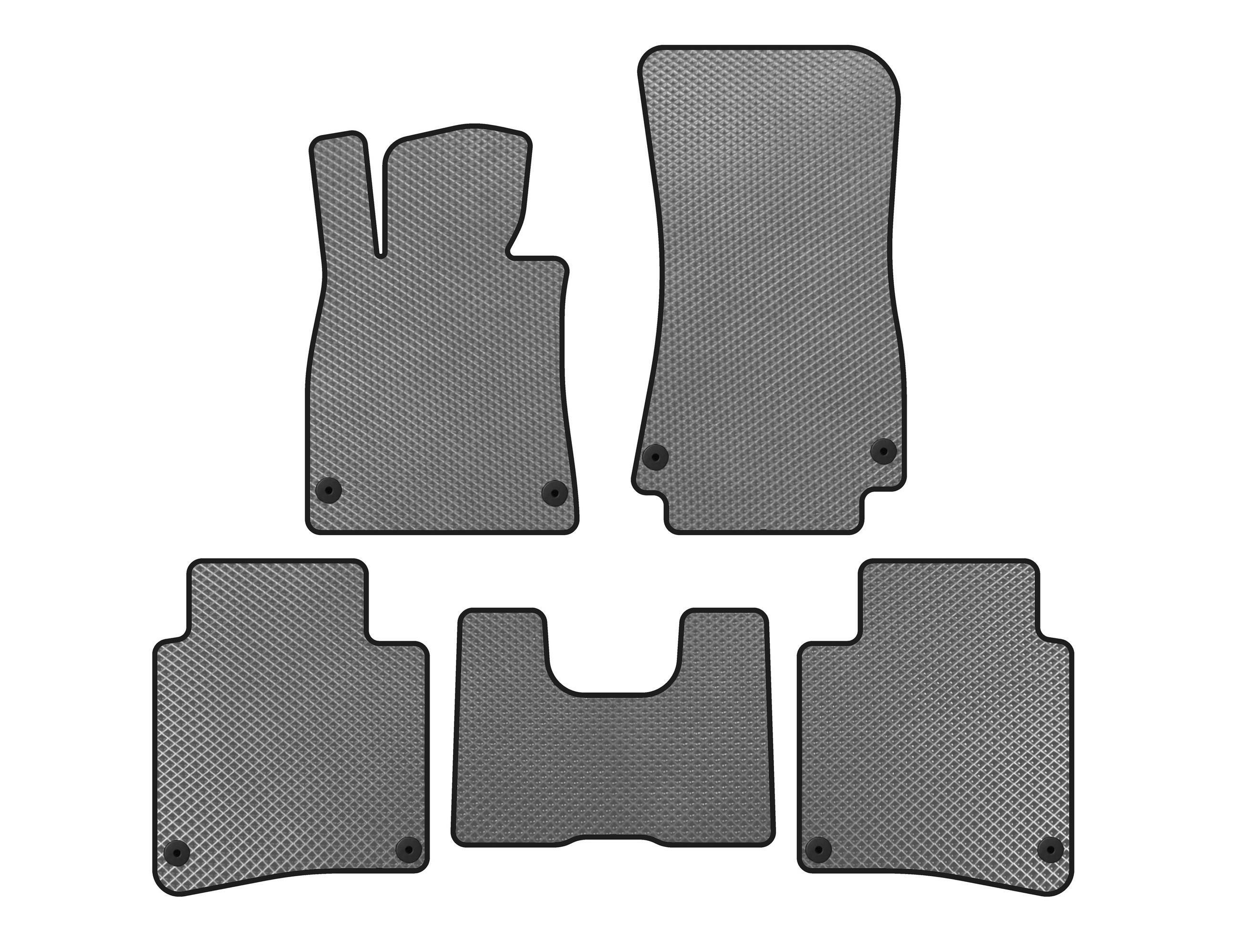Коврики EVA Digital Designs для Mercedes S-сlass W222 Серый (143303)