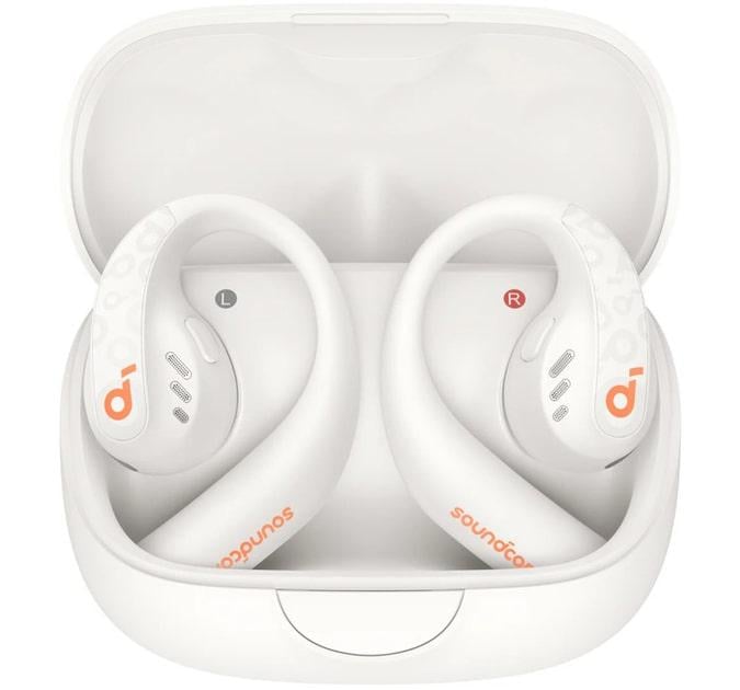 Наушники беспроводные Anker SoundCore AeroFit Pro Bluetooth 5.3 IPX5 White (A3871G21)