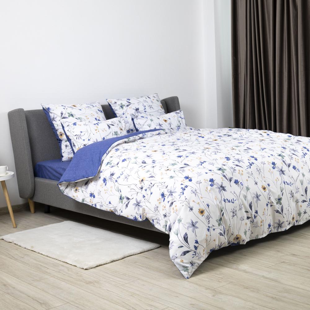 Комплект постельного белья ТЕП Happy Sleep Summer Bloom полуторный 145x210 см наволочки 2х50х70 см (18357)