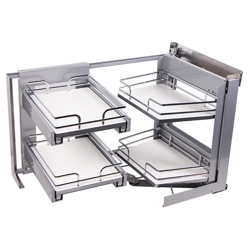 Уголок магический Vibo Galaxy правый 900 мм Белый/Хром (SMACE45DXFMOMBASC)