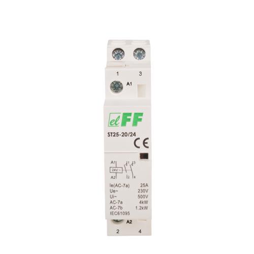 Контактор F&F ST25-20 220 В 25 А 2xNO (00000062611)
