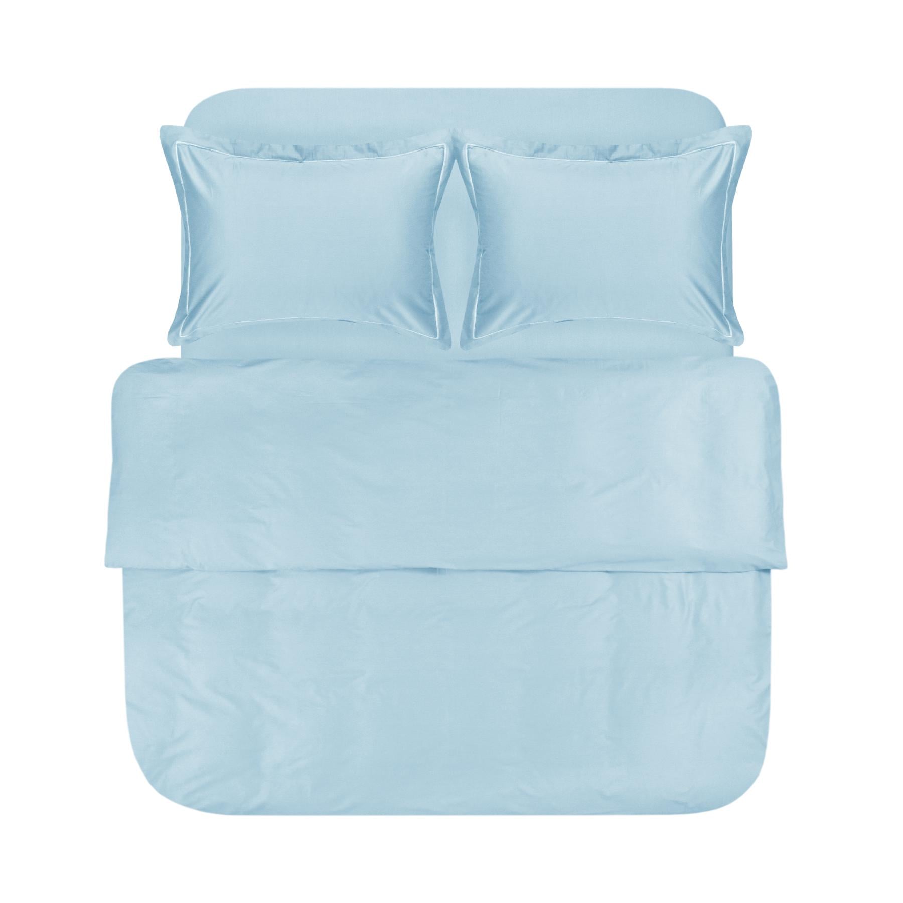 Комплект постільної білизни Lotus Home Dakota Modern сатин сімейний Блакитний (svt-2000022351454)