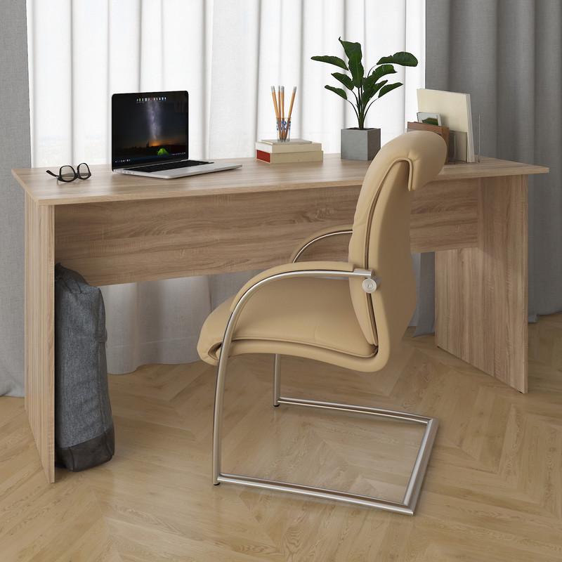 Компьютерный стол 1600х760х650 мм Дуб Сонома (CP-496) - фото 2 Компьютерный стол 1600х760х650 мм Дуб Сонома (CP-496) - фото 2