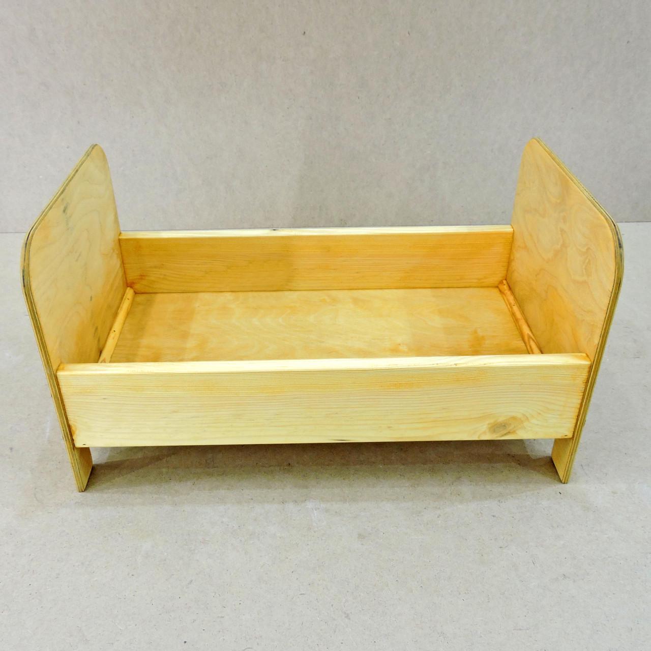 Кровать для кукол из дерева Мариан Ваниль (КРТ-001602) - фото 6 Кровать для кукол из дерева Мариан Ваниль (КРТ-001602) - фото 6