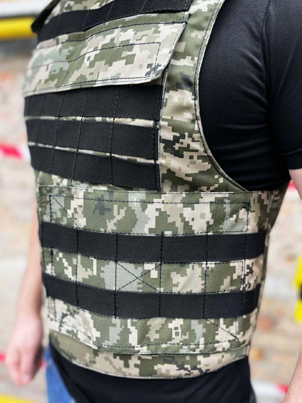 Плитоноска військова Піксель (11443726) - фото 2 Плитоноска військова Піксель (11443726) - фото 2