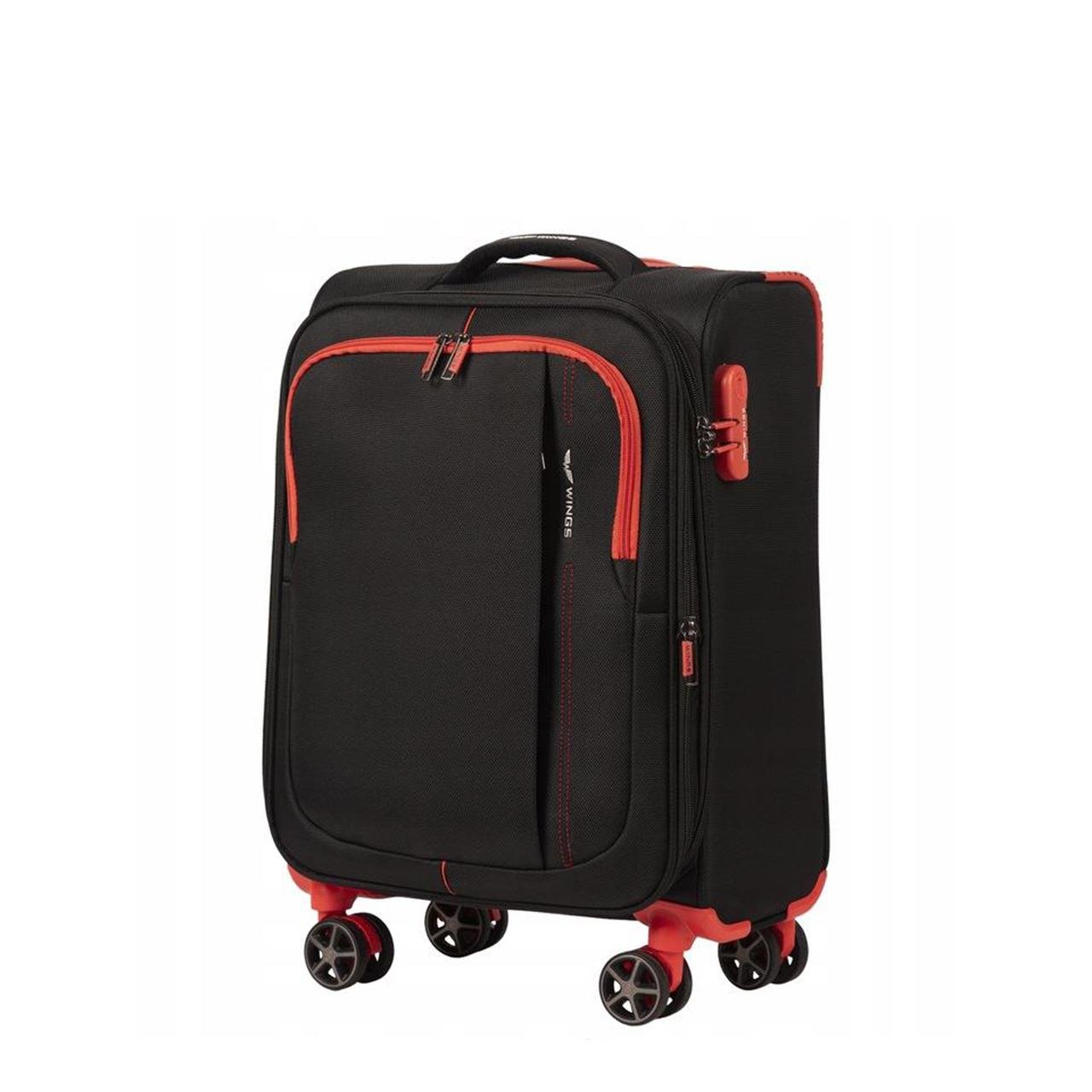 Валіза Wings AVC01 мала 38 л Чорний (AVC01-S-Black) - фото 1