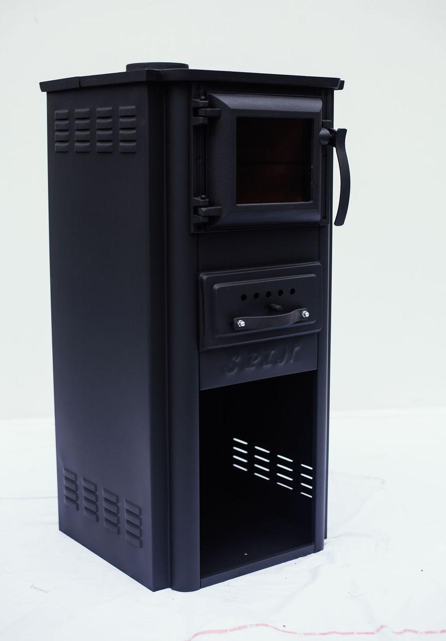 Піч-камін опалювальна для котеджу і дачі Spin KALIMERO 6 кВт Чорний (CNT00007757) - фото 4 Піч-камін опалювальна для котеджу і дачі Spin KALIMERO 6 кВт Чорний (CNT00007757) - фото 4