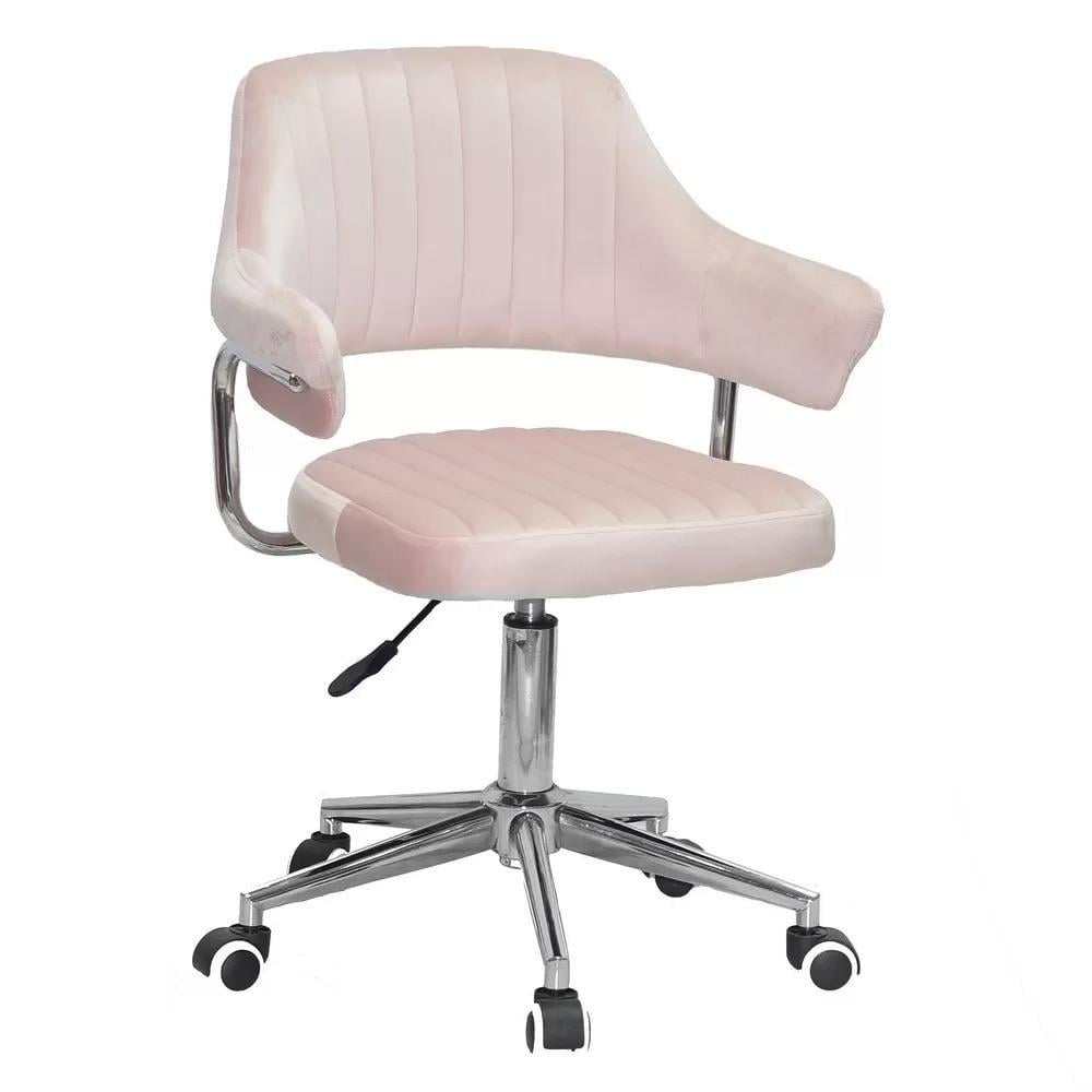 Стул BOTTLE OFFICE MODERN бархат Розовый (133647)