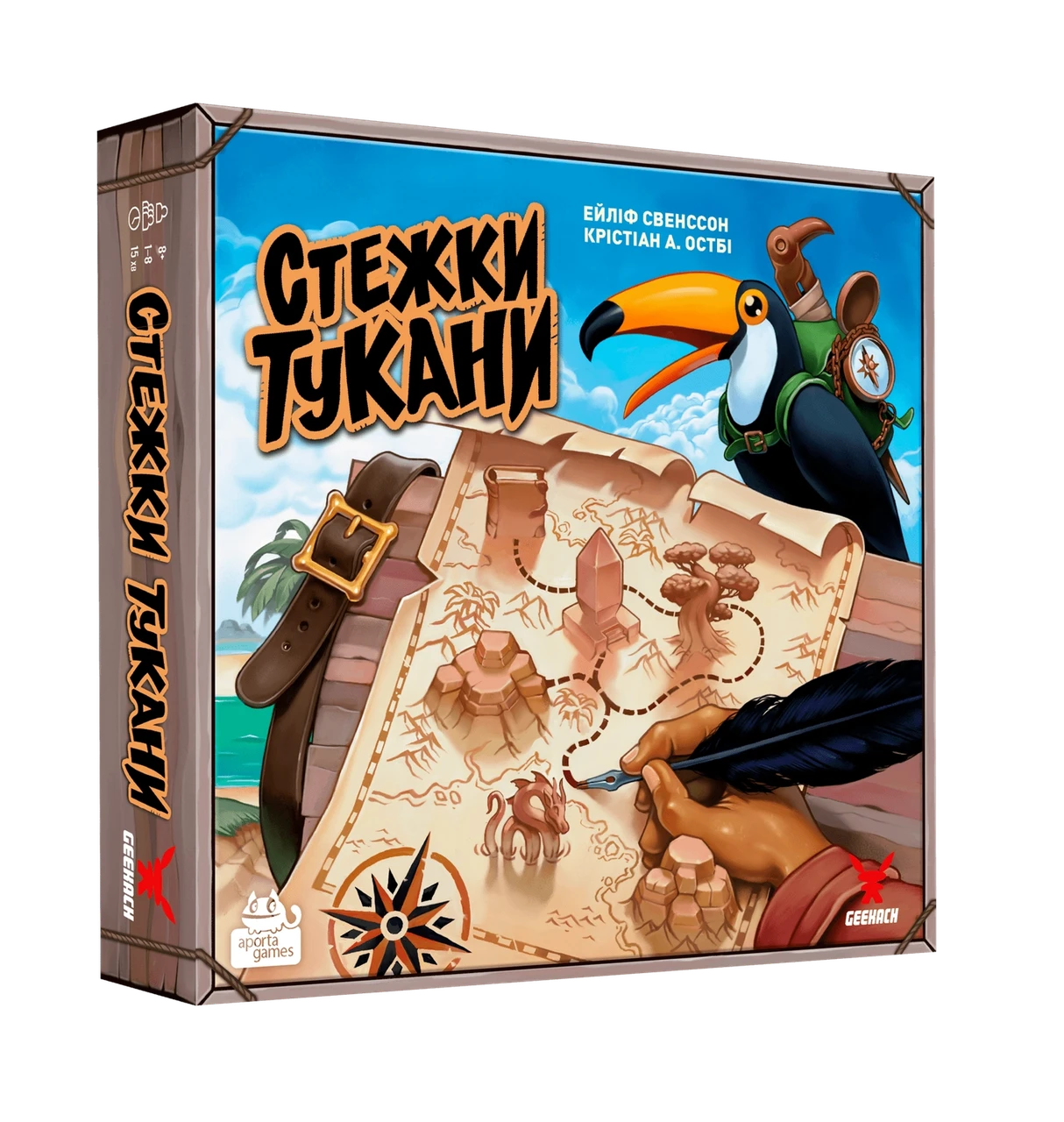 Настільна гра Стежки Тукани укр. (1666498644)