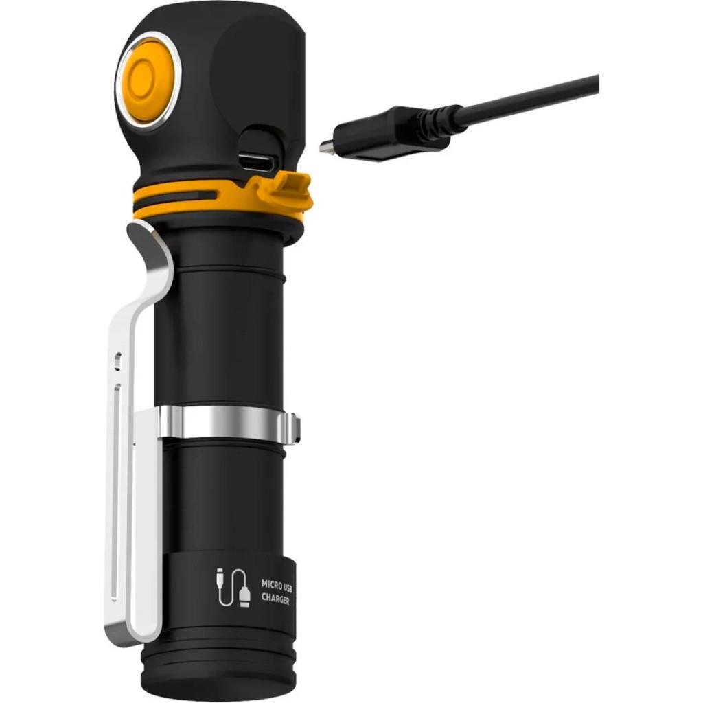 Фонарь Armytek ELF C2 Micro-USB White (F05102C) - фото 4