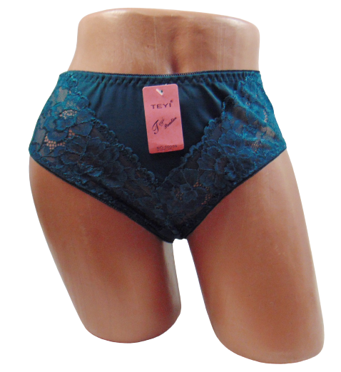Трусы кружевные Teyi 20009 XL Бирюзовый Трусы кружевные Teyi 20009 XL Бирюзовый
