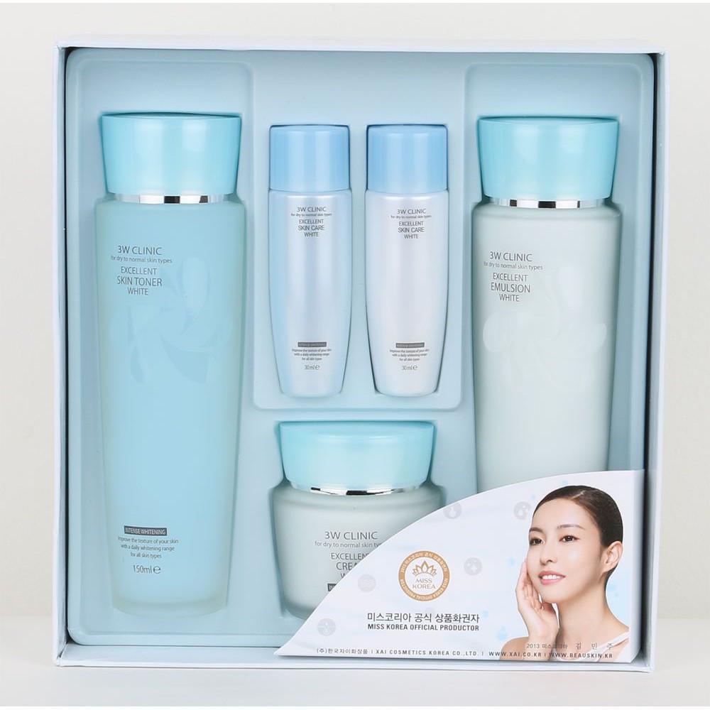 Набор косметики для лица 3W Clinic Excellent White Skin Care Set 3 шт. (2005776572) Набор косметики для лица 3W Clinic Excellent White Skin Care Set 3 шт. (2005776572)