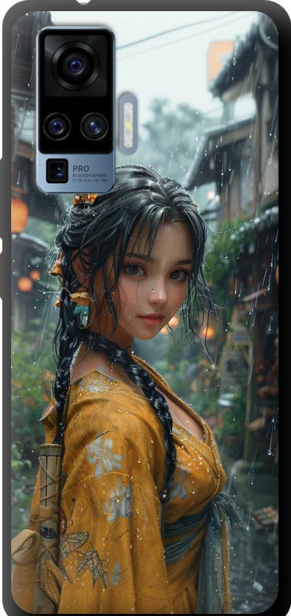 Чехол на Vivo X50 Pro Anime-girl (6133b-1956-42517)
