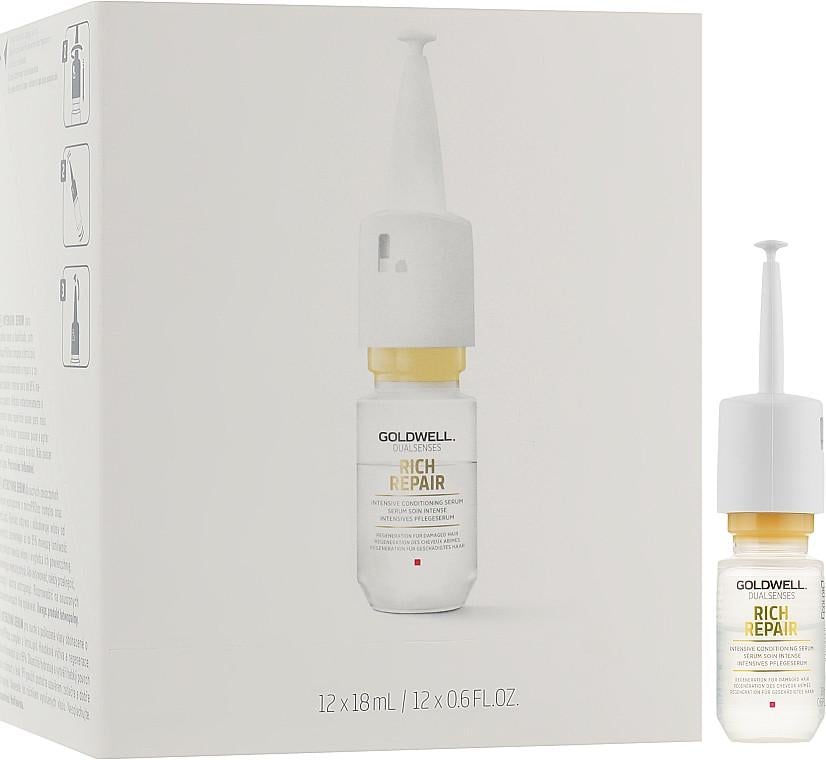 Сыворотка для сухих и поврежденных волос Goldwell Dualsenses Rich Repair Regeneration Serum 12x18 мл (1533676641)