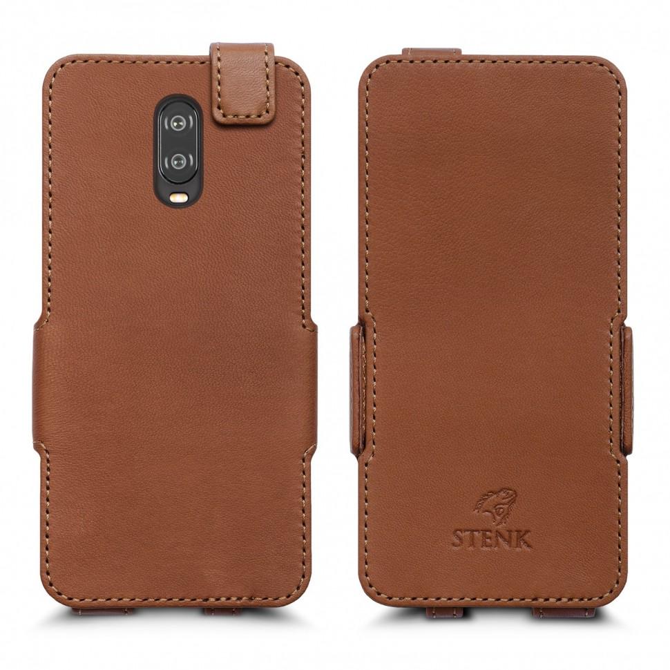Чехол флип Stenk Prime для OnePlus 6T Camel (62324)