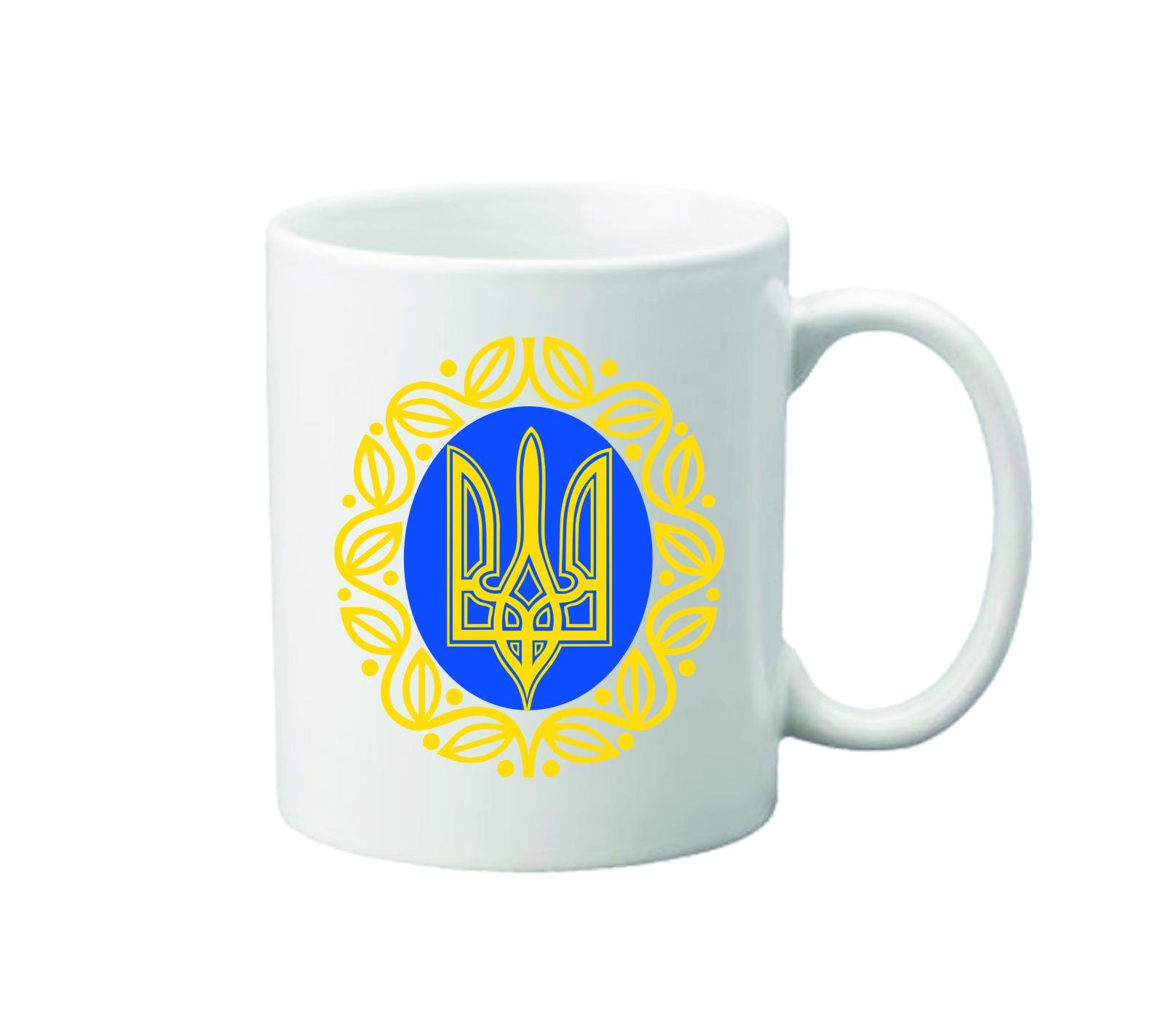 Чашка с принтом Украина 330 мл (23505668)