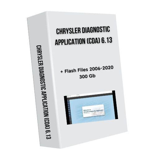 Установка программы Chrysler Diagnostic Application CDA 6.13/Flash Files 2006-2020 300 Gb