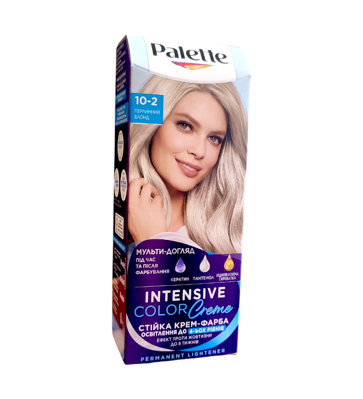Фарба для волосся Palette New A 10 Перлинний блонд