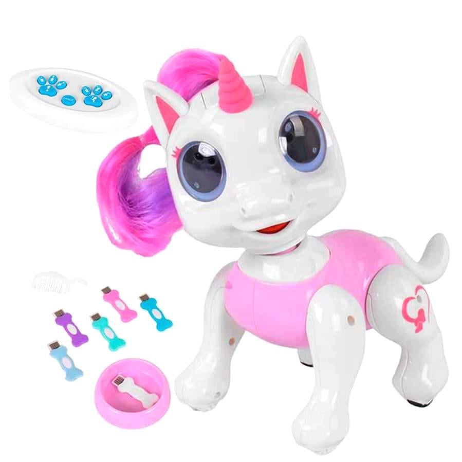 Пони на радиоуправлении Jia Yue Toy с косточками Белый/Розовый (58159)