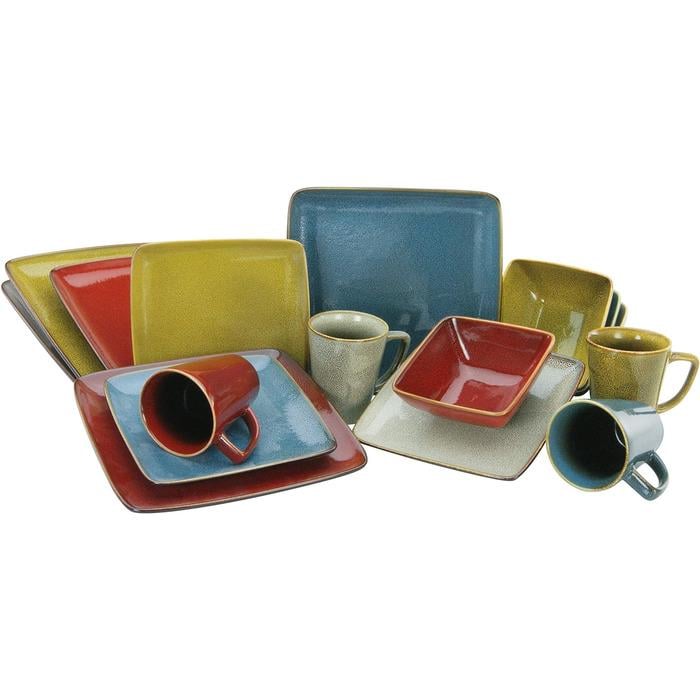 Столовий сервіз Creatable Retro Style глазур на 4 персони 16 пр. (33494194)