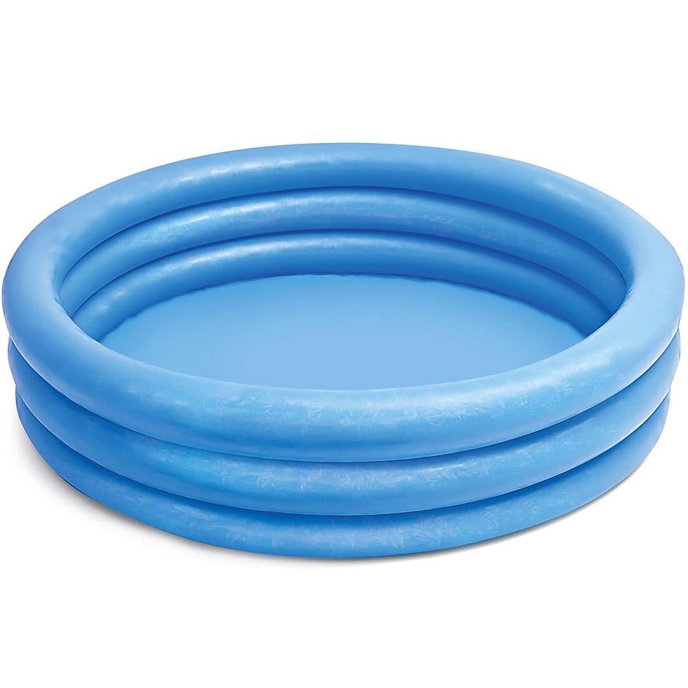 Басейн надувний дитячий Intex Crystal Blue 147х33 см (28443305)