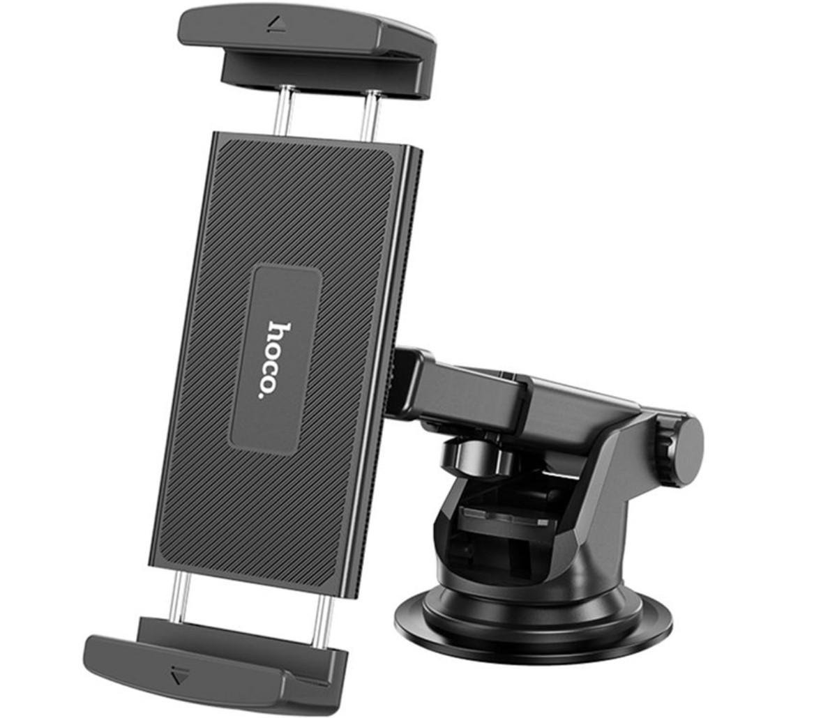 Тримач автомобільний Hoco CA120 для планшета та телефону Black (2733155620)