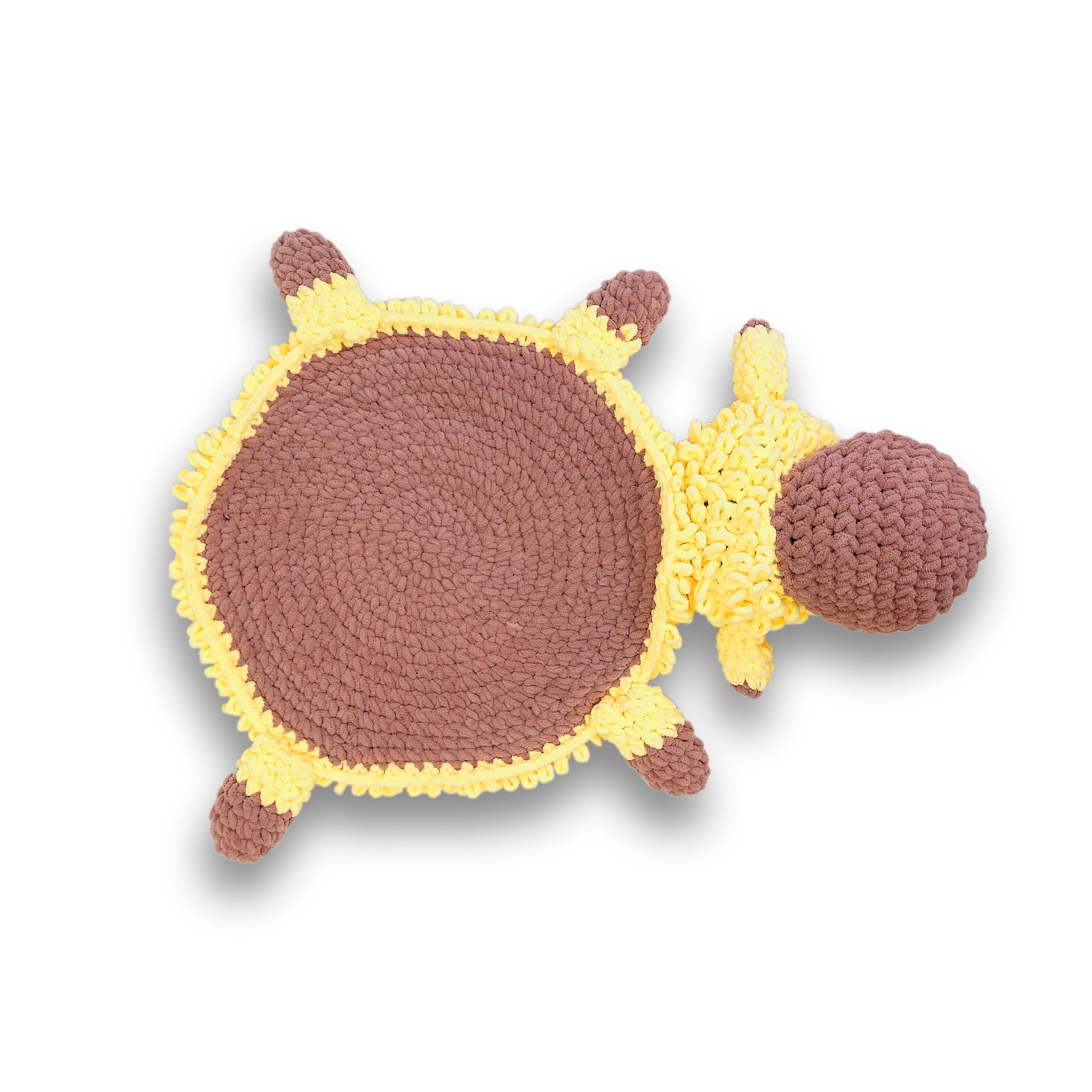 Коврик детский барашек Свен Yellow - фото 3 Коврик детский барашек Свен Yellow - фото 3