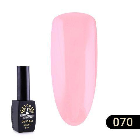 Гель-лак Global Fashion Black elite 070