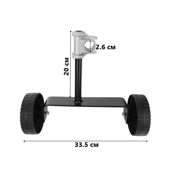 Колесная насадка на триммер для травы (AN00666) - фото 9