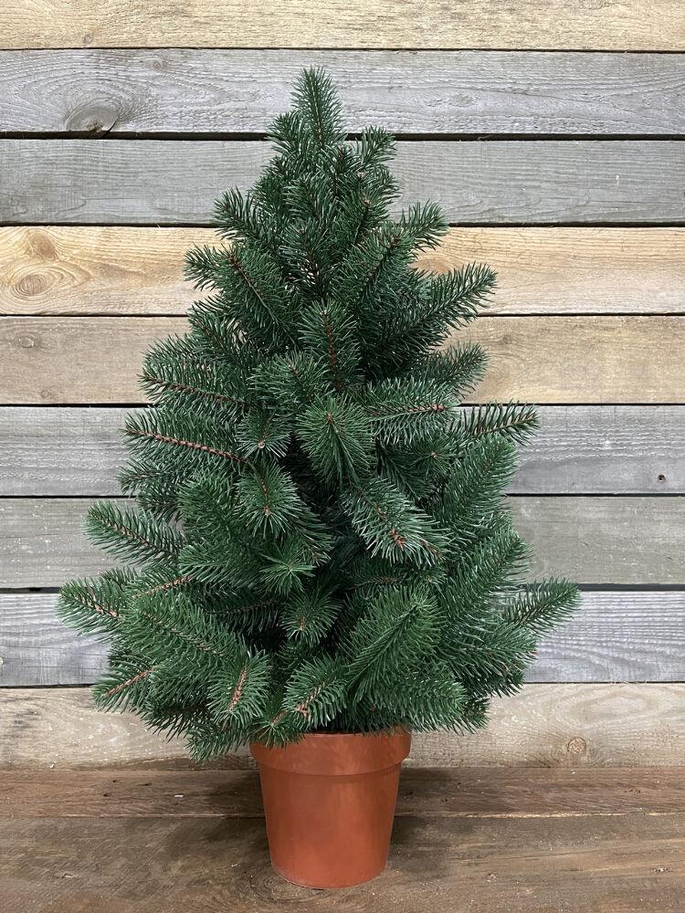 Ялинка лита Premium у горщику 70 см Зелений (100N/70/G)