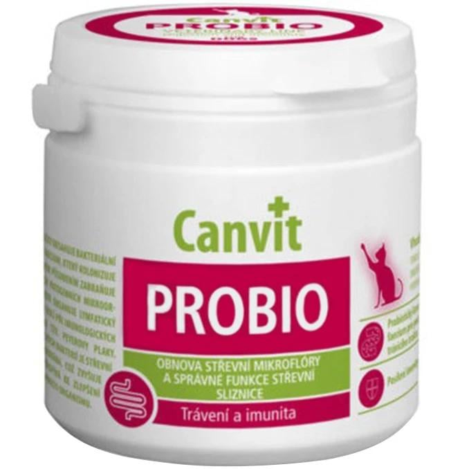 Комплекс пробиотиков Canvit Probio For Cats для котов для поддержания иммунитета и пищеварения 100 г (can51274)