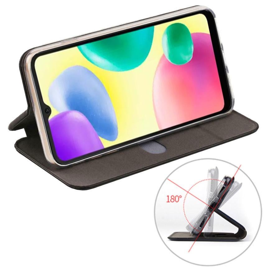 Чехол-книжка Primolux Besus для телефона Xiaomi Redmi 10A - Black - фото 3 Чехол-книжка Primolux Besus для телефона Xiaomi Redmi 10A - Black - фото 3