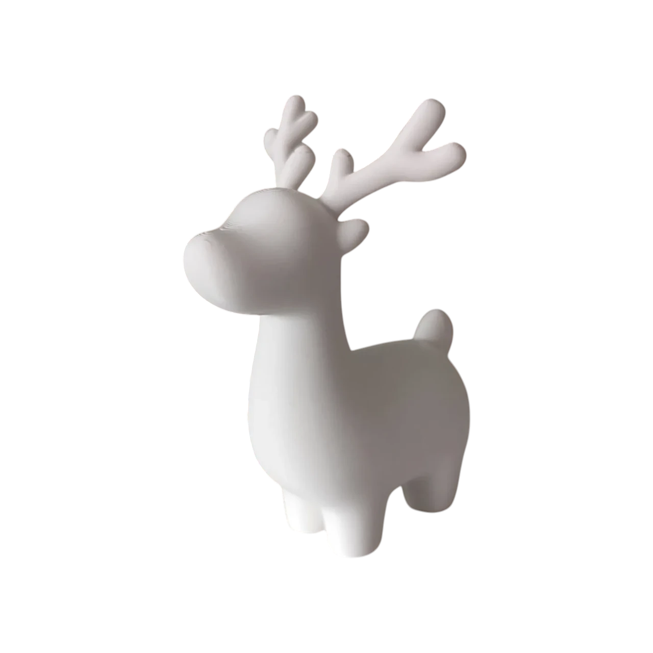 Новогодний декор Cute Minimalist Christmas Reindeer Decoration 20 см 3D-печать