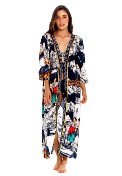 Туніка жіноча Agua Bendita UN принт (7646)