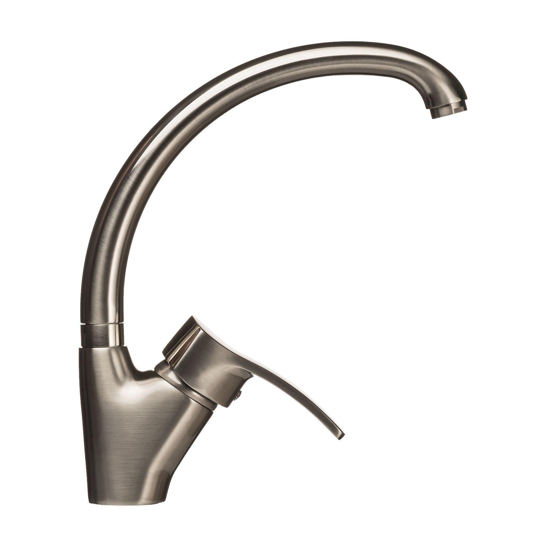Смеситель для кухни Globus Lux QUEENSLAND GLQU-0203S-BIG-8-ST Steel Смеситель для кухни Globus Lux QUEENSLAND GLQU-0203S-BIG-8-ST Steel