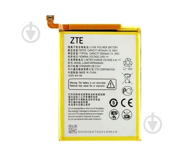Батарея ProffiBatt ZTE Li3849T44P8h906450 Blade A6, A6 Lite 5000 мА*год