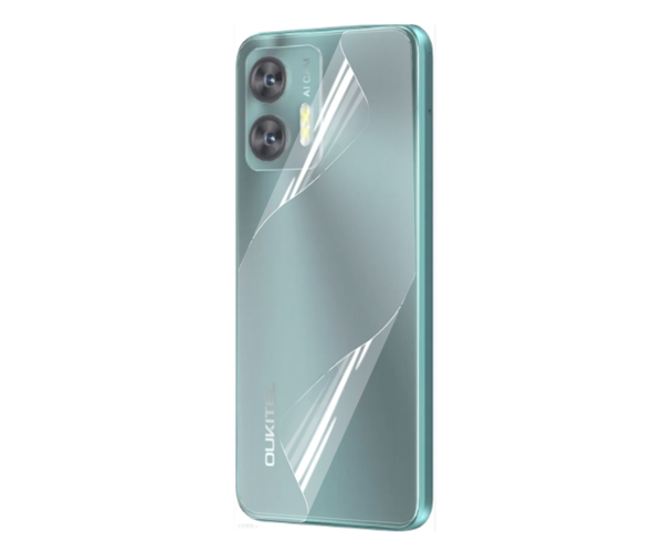 Плівка гідрогелева протиударна Hydrogel Film для Oukitel C35 на задню панель Transparent (PL-3021)