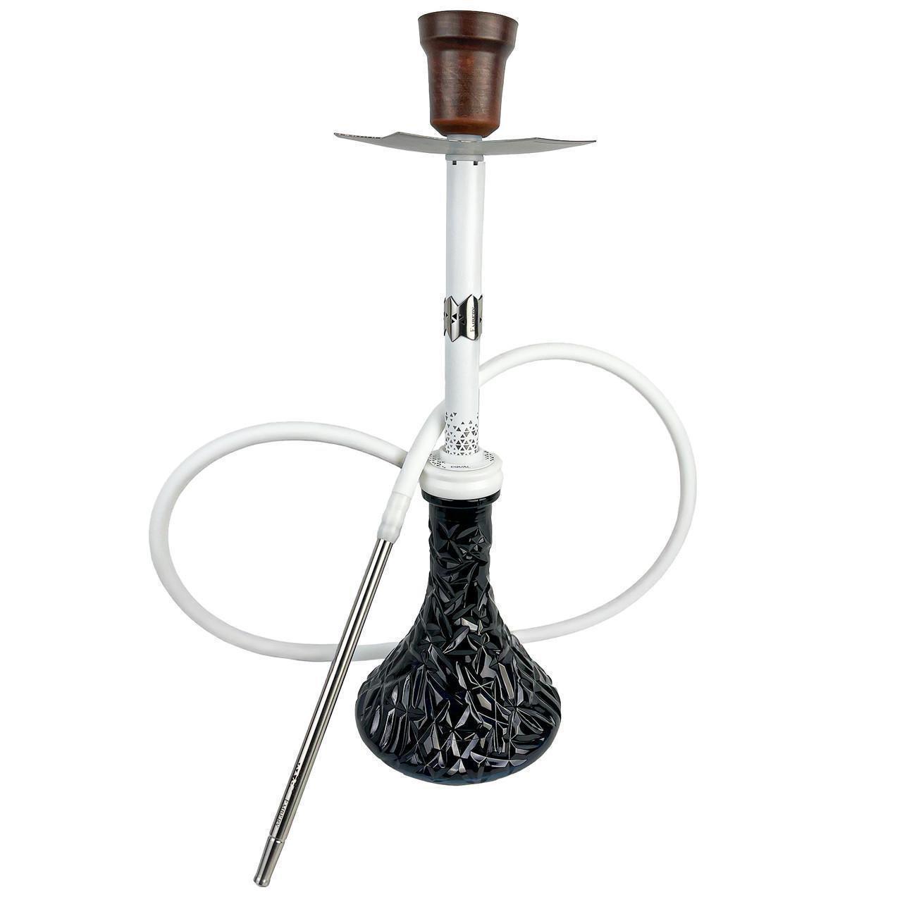 Кальян Embery Equal Silver Snow Crystal Black