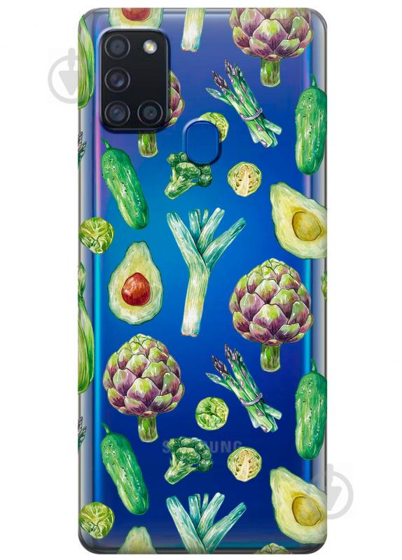 Силиконовый чехол iSwag для Samsung Galaxy A21s Полезная еда (KS2811) Силиконовый чехол iSwag для Samsung Galaxy A21s Полезная еда (KS2811)