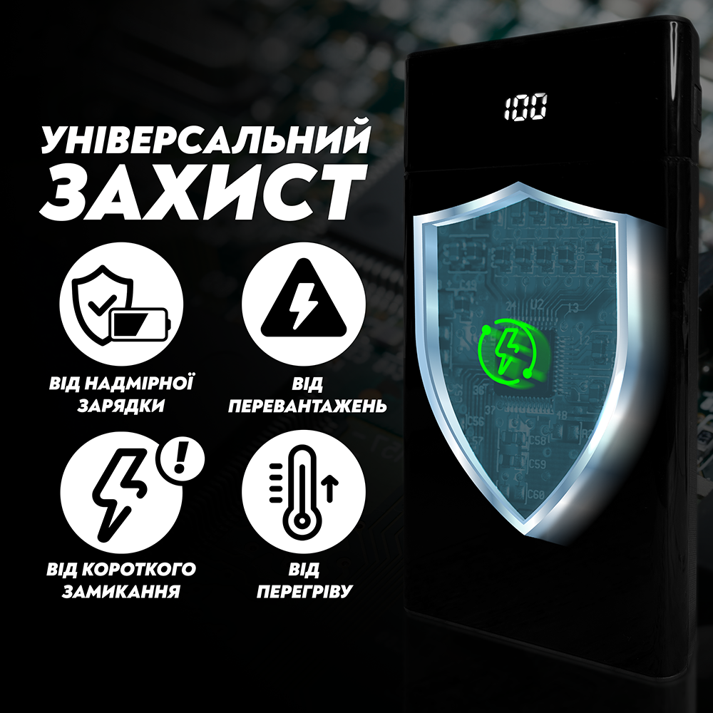 Повербанк Andowl Q-CD555 переходник для роутера 15000 mAh (69) - фото 6