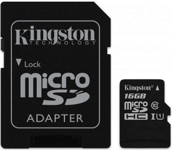 Карта памяти Kingston MicroSDHC 16GB UHS-I U1 Canvas Select SDCS/16GB (1092631936) Карта памяти Kingston MicroSDHC 16GB UHS-I U1 Canvas Select SDCS/16GB (1092631936)