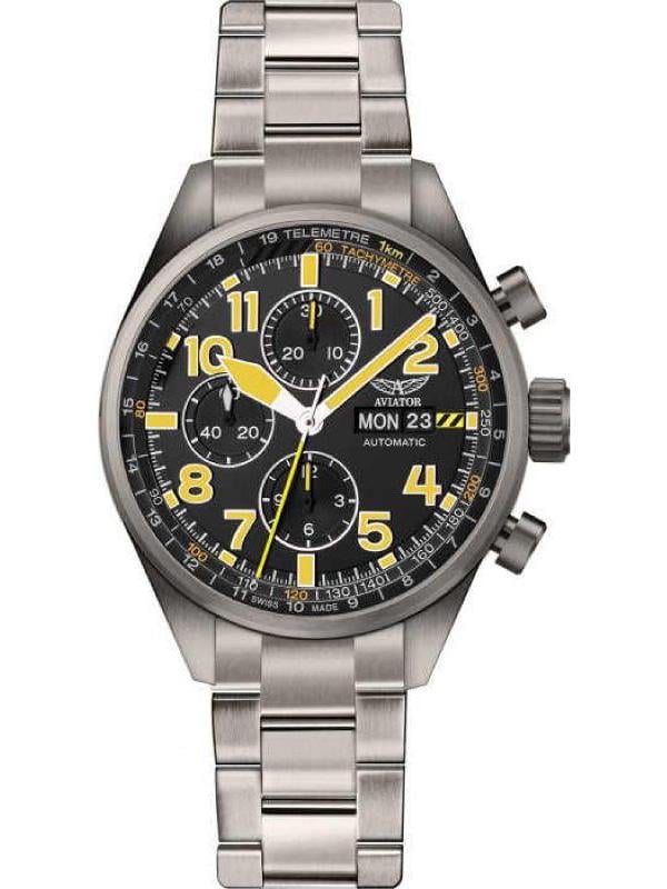 Наручний годинник чоловічий Aviator V.4.26.7.176.5 (340773)