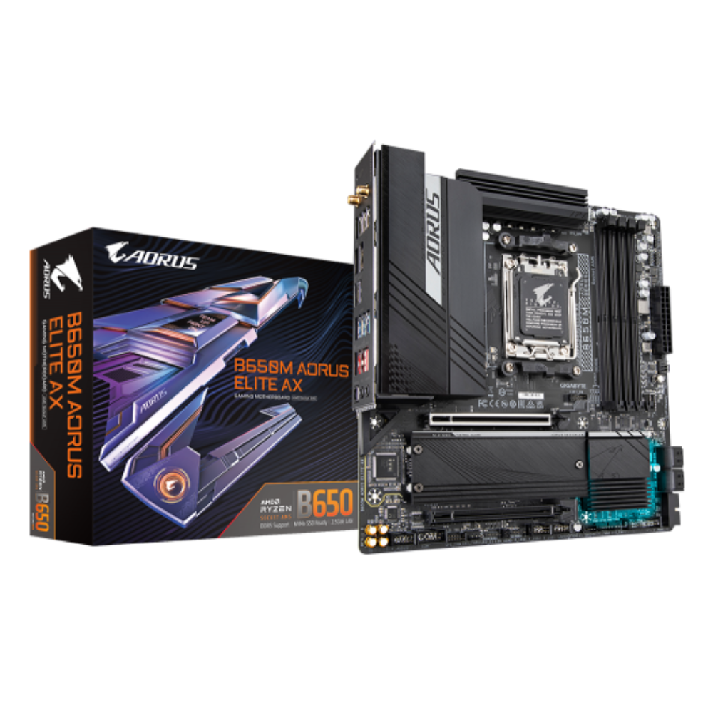Материнская плата Gigabyte B650M AORUS ELITE AX - фото 3