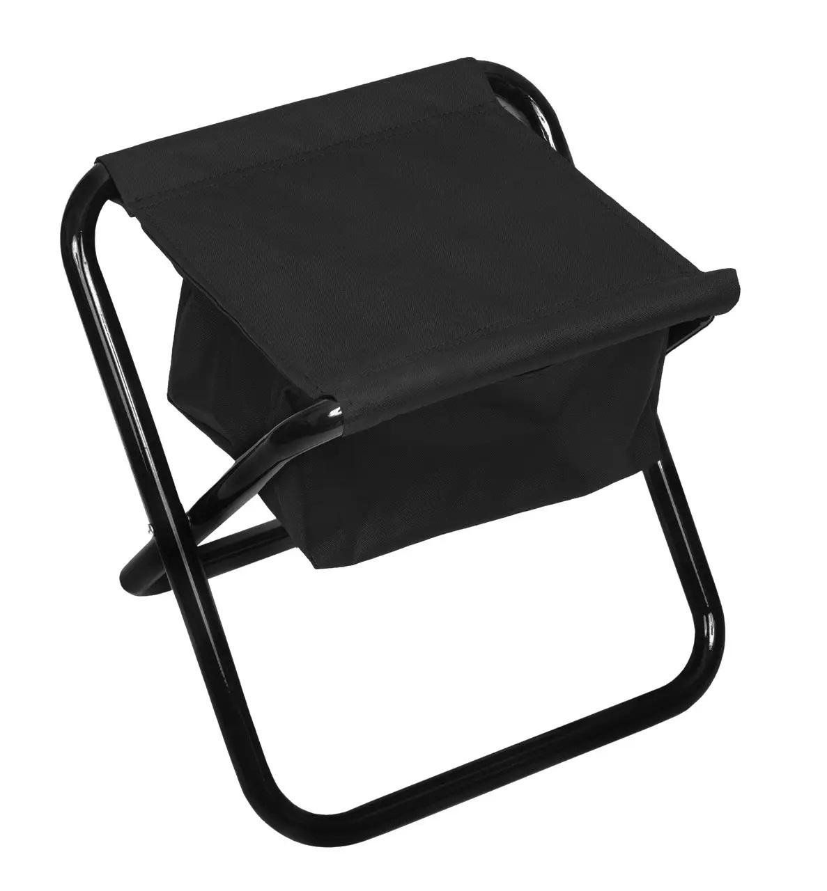 Табурет туристичний розкладний з сумкою NeRest NR-25S Чорний - фото 3
